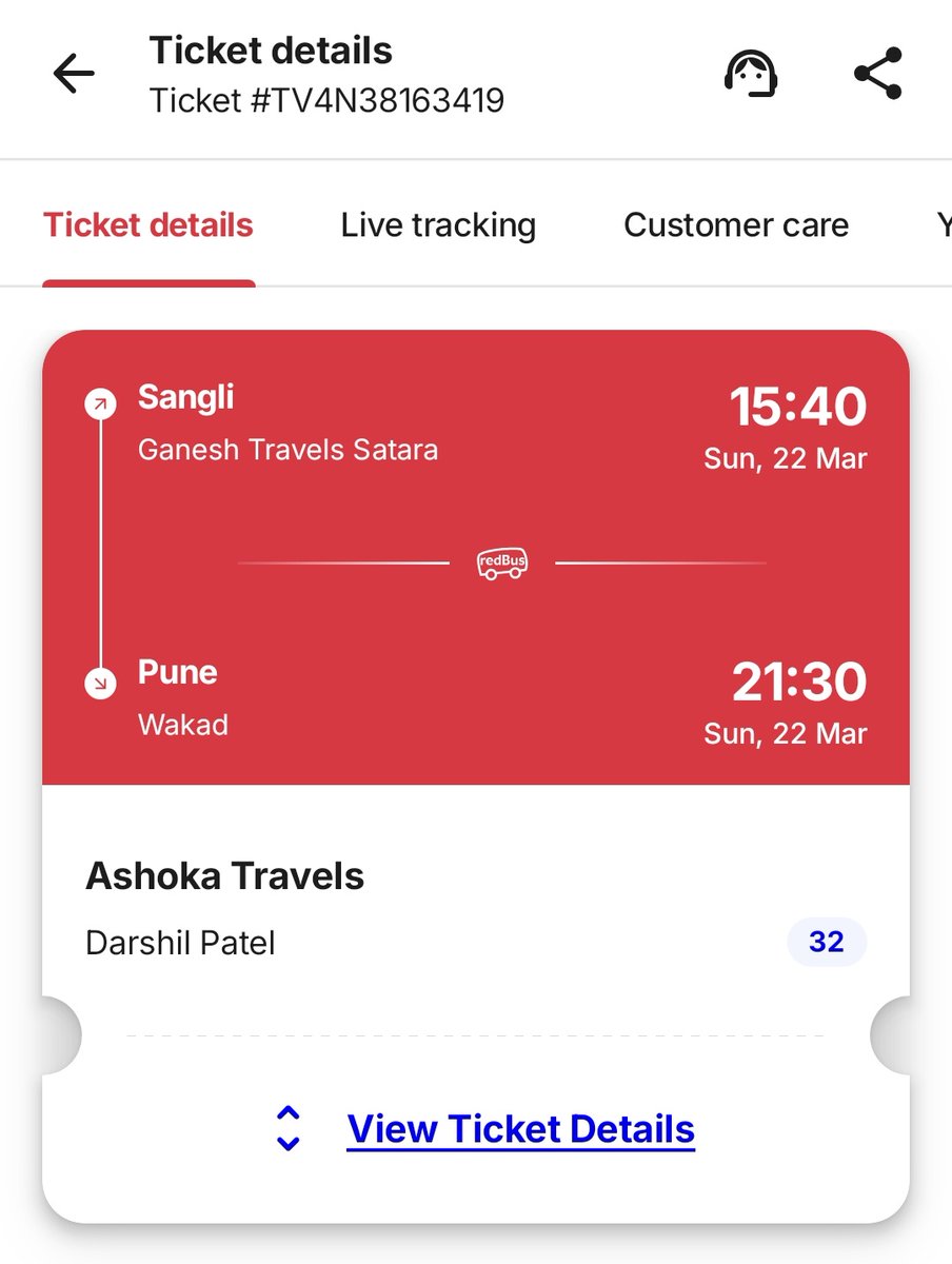its_darshil_dp's tweet photo. @redBus_in Your app glitch cost me money &amp; humiliated me! Searched Sangli to Pune, but your app listed a Satara boarding point UNDER Sangli. Ticket #TV4N38163419 was "non-cancellable". Left stranded with my luggage &amp; the people who came to drop me off. I demand a FULL REFUND!! https://t.co/XD6XxDlj21