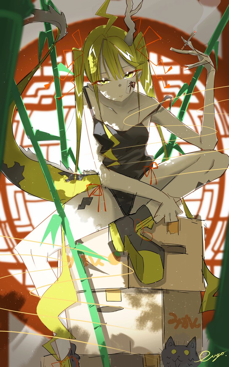 eugo6933's tweet photo. 最近のボツイラストとラクガキ
・カヤ
・アリス（臨戦）
・ドラゴンっ娘（オリジナル） https://t.co/7ZKZtDBPbD