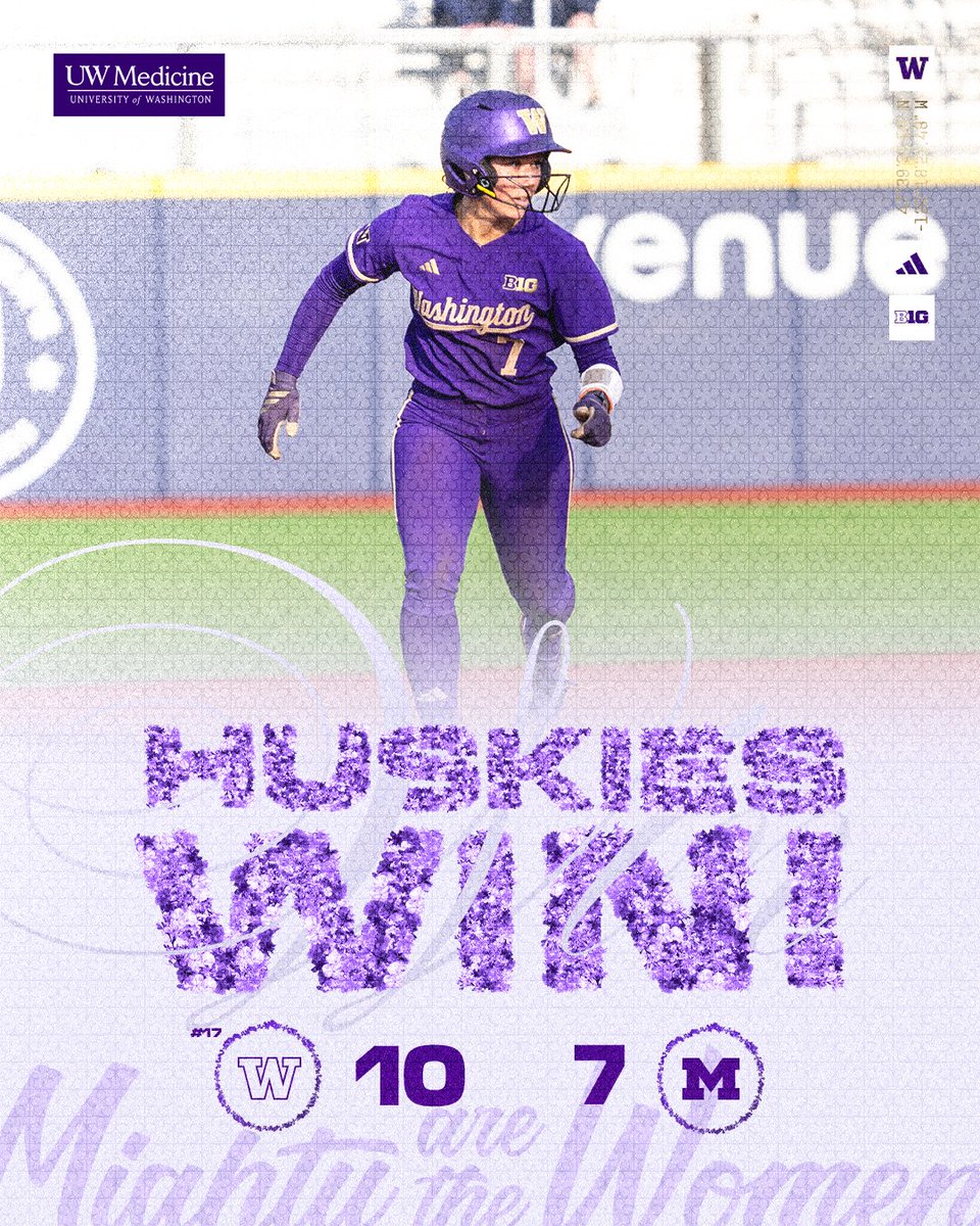 Washington Softball tweet media