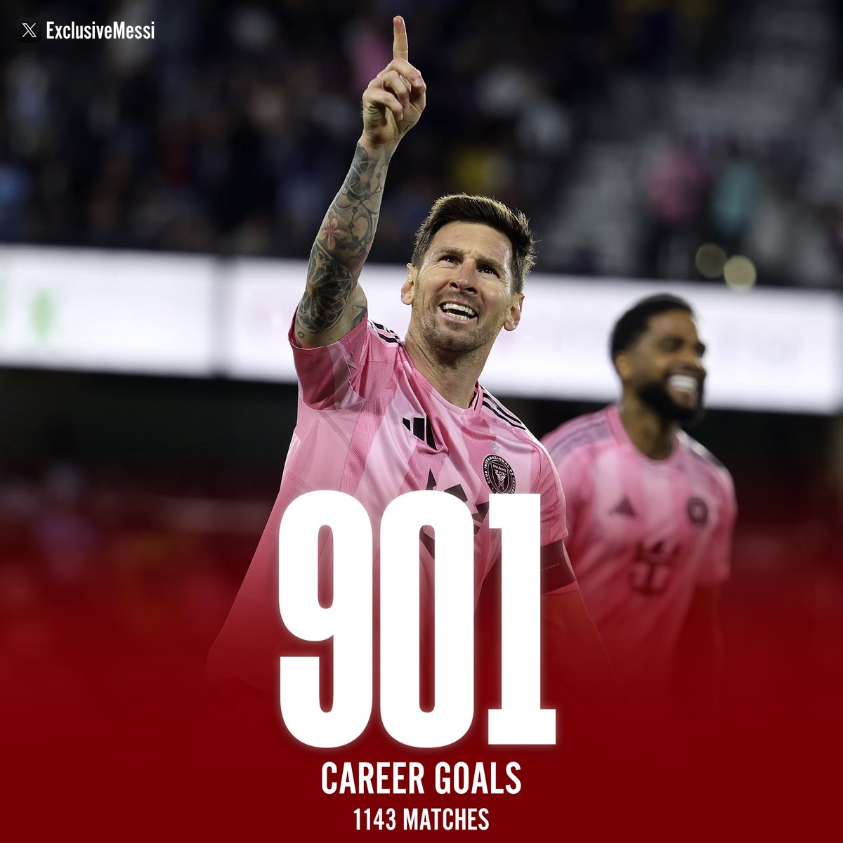 Exclusive Messi tweet media