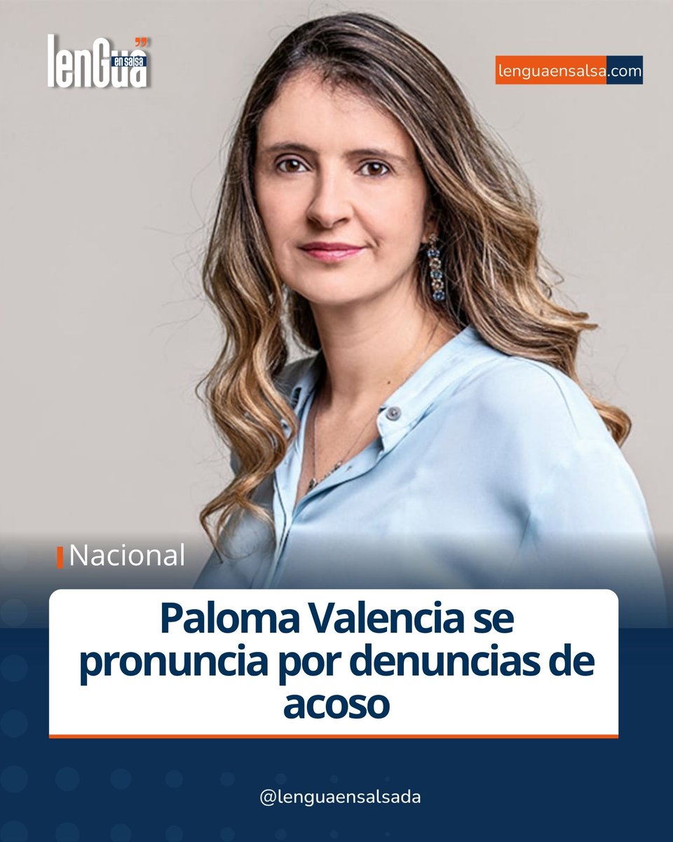 “Las mujeres no deben callar”.

<a href="/PalomaValenciaL/">Paloma Valencia L</a> expresó solidaridad con las víctimas y pidió investigar a fondo las denuncias de acoso. ⚖️✉️