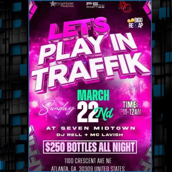 bigorecap's tweet image. Your favorite Sunday Funday party is still going strong at SEVEN (formerly TRAFFIK)High energy, great vibes, sexy people.1100 Crescent Ave
From 7-12FREE UNTIL 10
Contact 678-334-3177 sections @ac_parties404 

#Bigorecap #Bigolive #Bigousa #Bigo