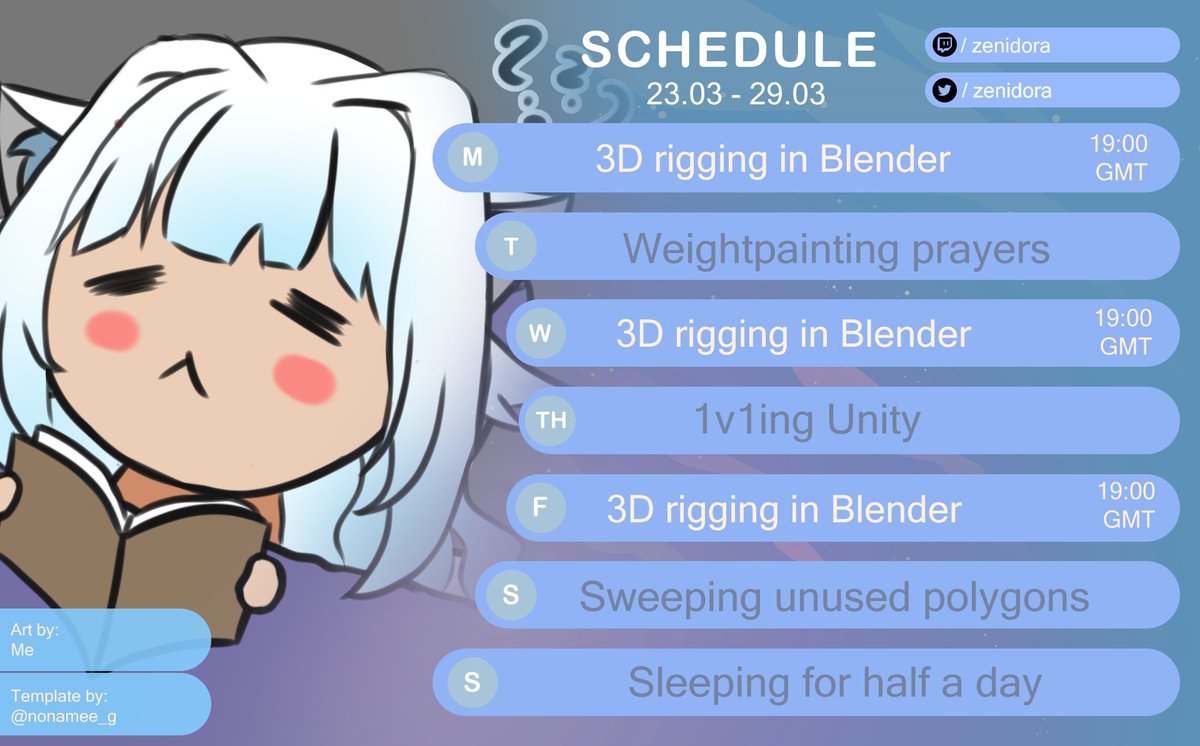 Zeni - VTuber and 3D modeller! ✨ tweet media