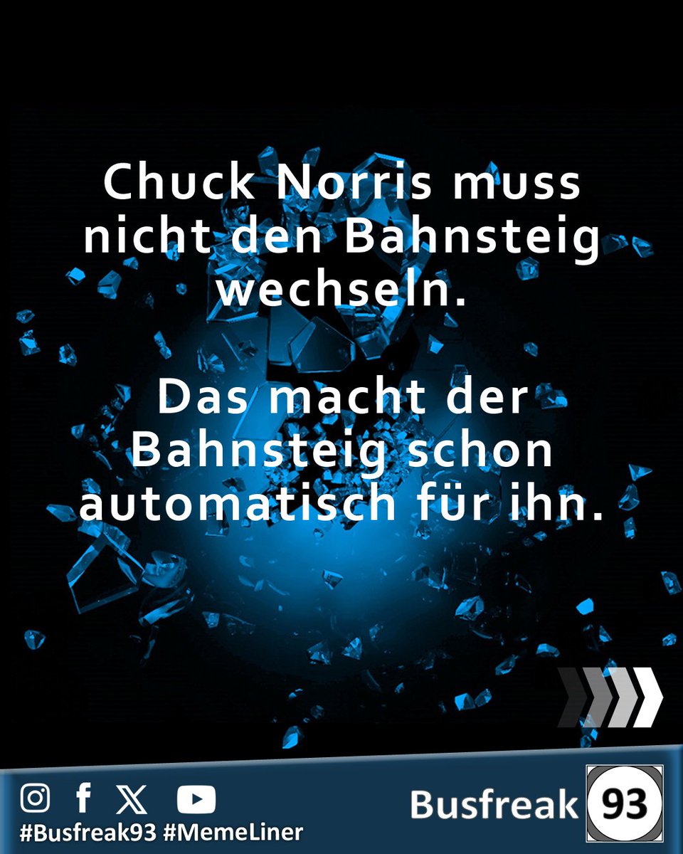 1MP_Productions's tweet photo. 🎤 MEME LINER

Zu Ehren von.... Nein, man muss schon sagen: Aus Respekt vor Chuck Norris hier eine ganz eigene Hommage an den Schauspieler und Kampfkünstler. 🥊😌 https://t.co/iYMIli4tup