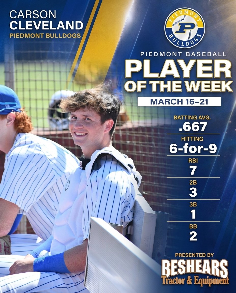Piedmont Baseball ⚾️ tweet media
