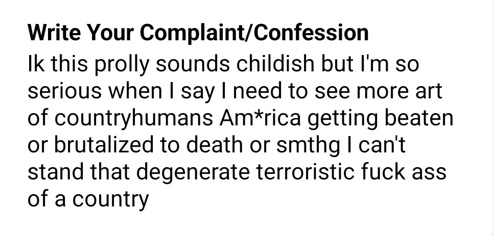 Countryhumans Twt Anonymous Confessions tweet media