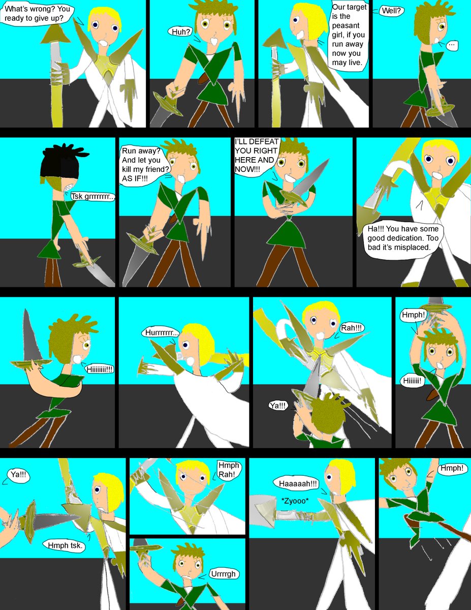 Jad3Knight333's tweet photo. Chapter 9 Pg 7:
#Art #Comic #Trinity #TrinitySeries #ArthurTrinity #LancelotShine #Fantasy #Battle #Magic #Arthur #Lancelot https://t.co/j7F8ogcmLo