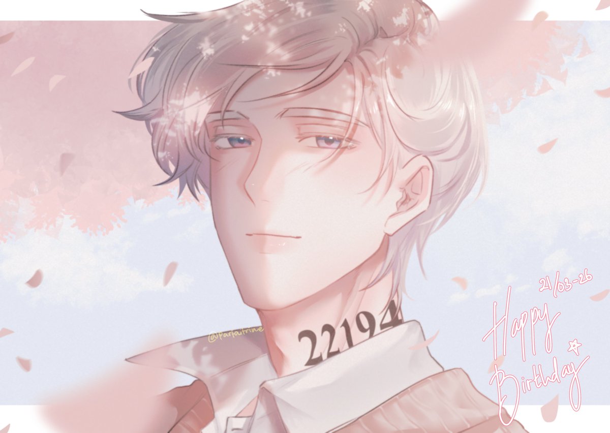 it's pretty late but i want to draw something for his birthday... 🥹 #22194ノーマン誕生祭2026