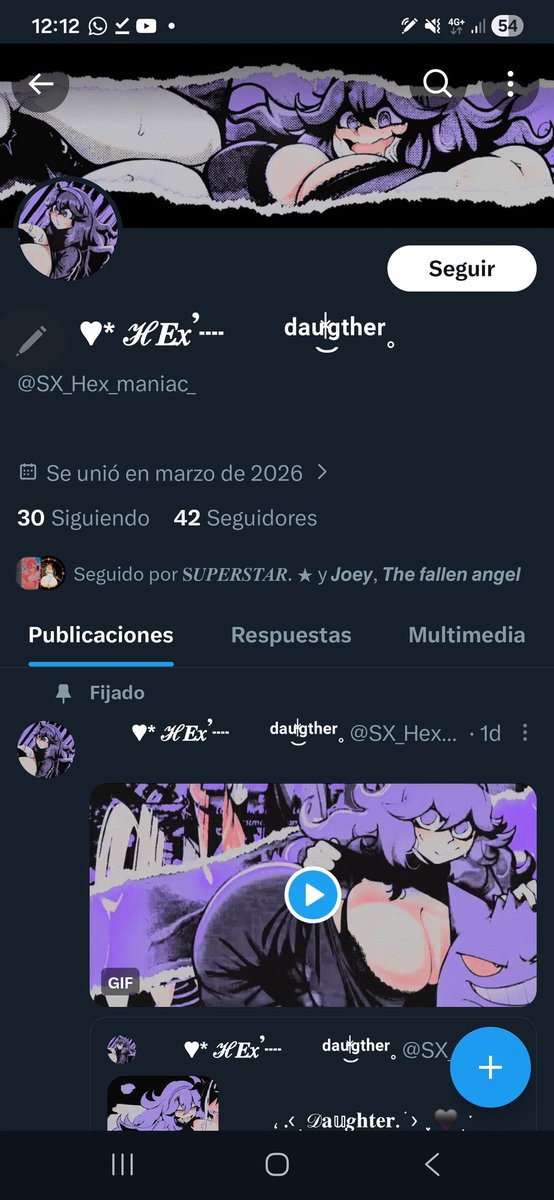 ᅠᅠ ݃ * ℋ𝑬𝑥𝄒┈ᅠᅠ ᵈᵃᵘ𝅦͜ᵍᵗʰᵉʳ𓈒 tweet media