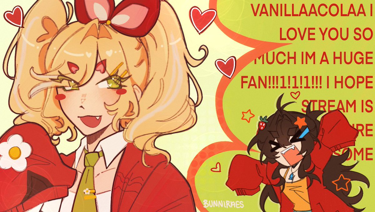 MY DEAR FRIEND VANILLAACOLAA WILL BE LIVE IN LIKE 15 MINS AND I WANT EVERYONE EVER TO TUNE IN ‼️🎉‼️🎉‼️🎉