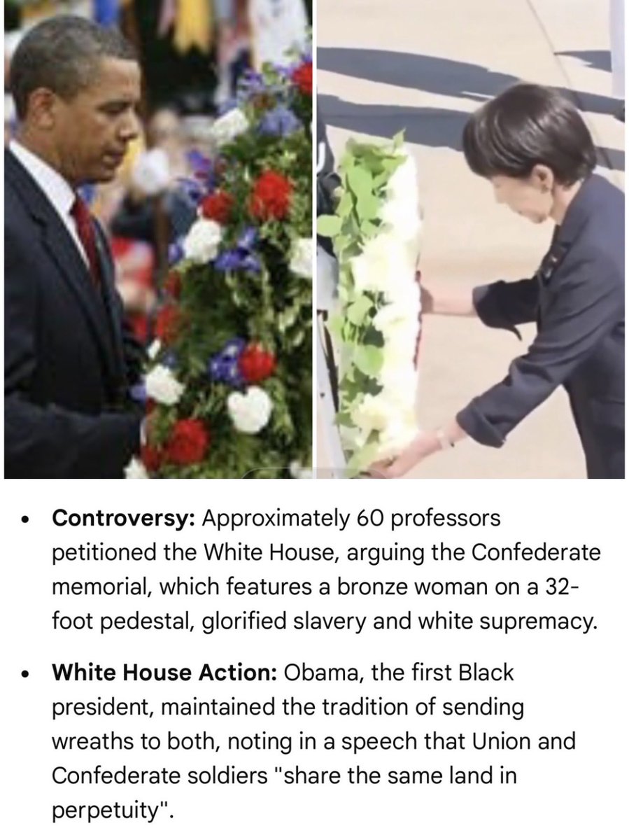 Tasetireloaded2's tweet image. Much like the Japanese prime minister, people forget that #Obama sent a wreath to the Confederate memorial. 

Only those who are controlled pay homage to the enemy.