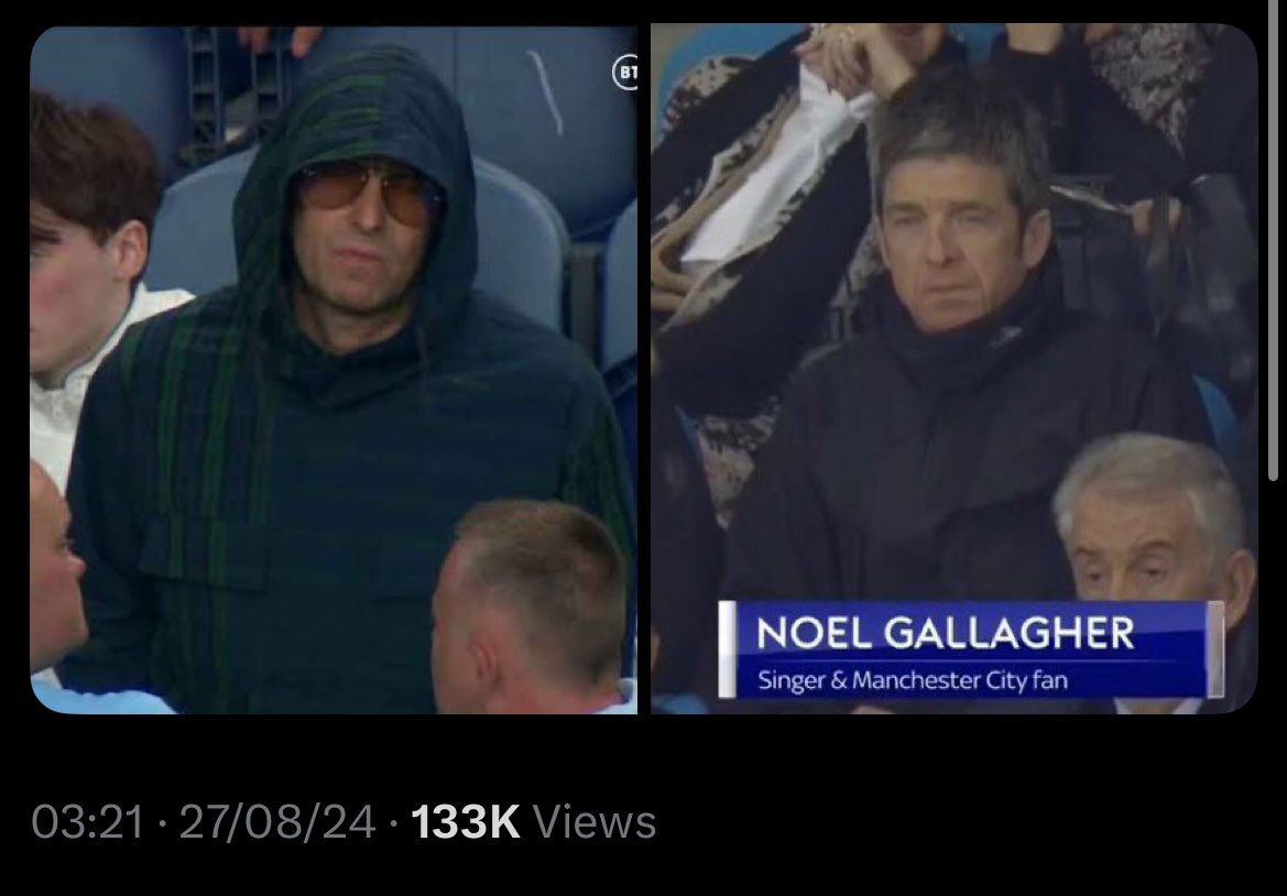 liz 🇧🇷💋 SAW OASIS LIVE 25’ tweet media