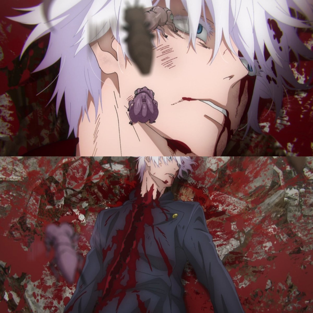 We saw Gojo being the happiest in his life to losing his bestfriend and dying in a single episode 💔