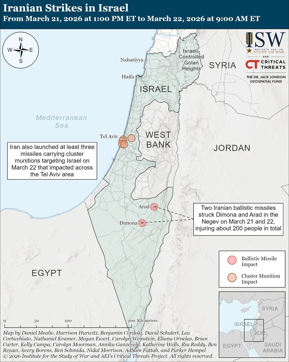 Institute for the Study of War tweet media