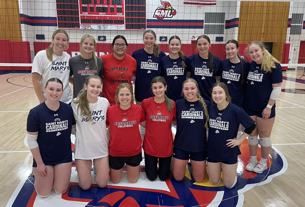 Saint Mary’s University Volleyball tweet media