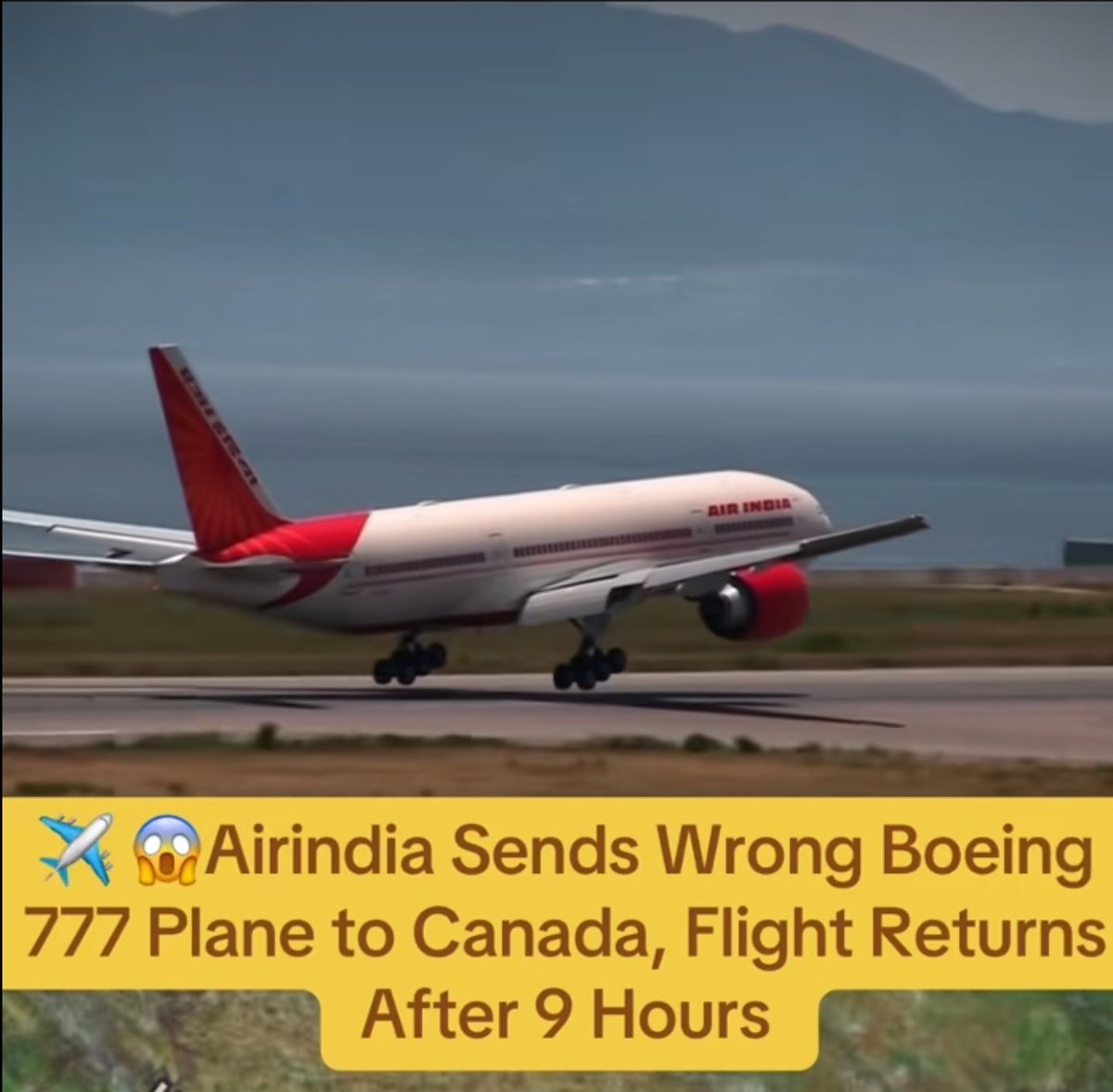 OutspokenDesi's tweet photo. Journo: Explain the U-turn!
Pilot: Saanu saariyan visar gayian raahan ve... Canada nu nahi jaana si!
#AirIndia #AviationFail #SatinderSartaaj #Dhurandhar2TheRevenge https://t.co/5SI9HyHC2C