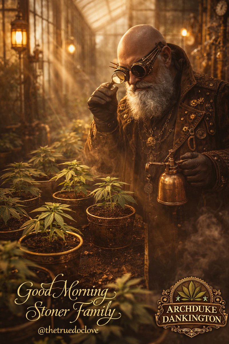 TheTrueDocLove's tweet photo. Inspection begins at first light.
The roots have settled.
The leaves are listening.
The empire breathes quietly… for now. 

#CannabisCommunity
#WeedTwitter
#GrowJourney
#HomeGrow
#IndoorGrow
#MicroGrow
#GrowYourOwn
#PlantMedicine
#420Life
#StonerFam
#WeedLife
#CannabisCulture
The empire grows.