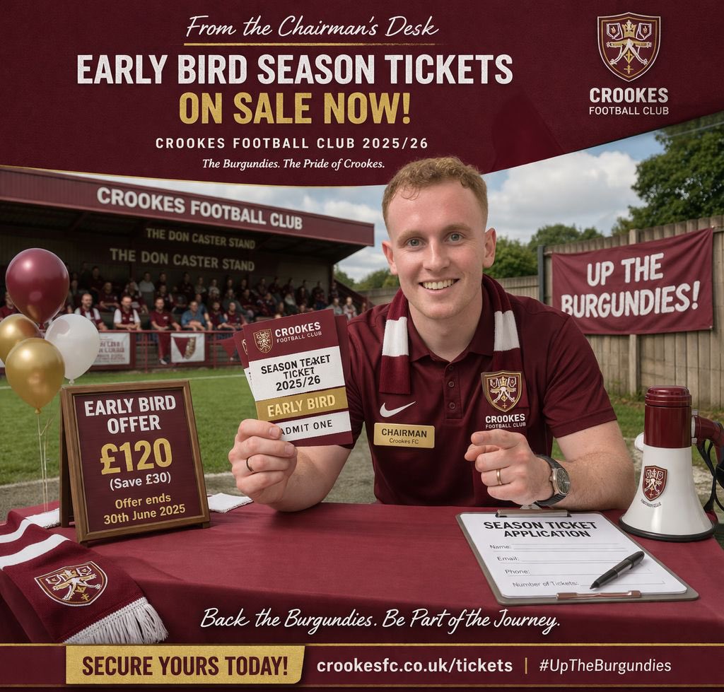 Crookes FC tweet media