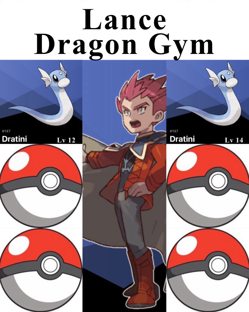 PaulBag101's tweet photo. Lorelei (Ice)
Bruno (Fighting)
Agatha (Ghost)
Lance (Dragon) https://t.co/1pintgGKSM
