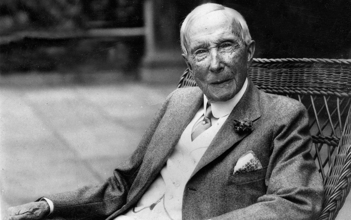 “Don’t be afraid to give up the good to go for the great.”

— John D Rockefeller