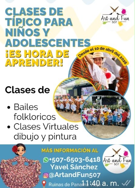 Clases de típico para sus niños 👇
