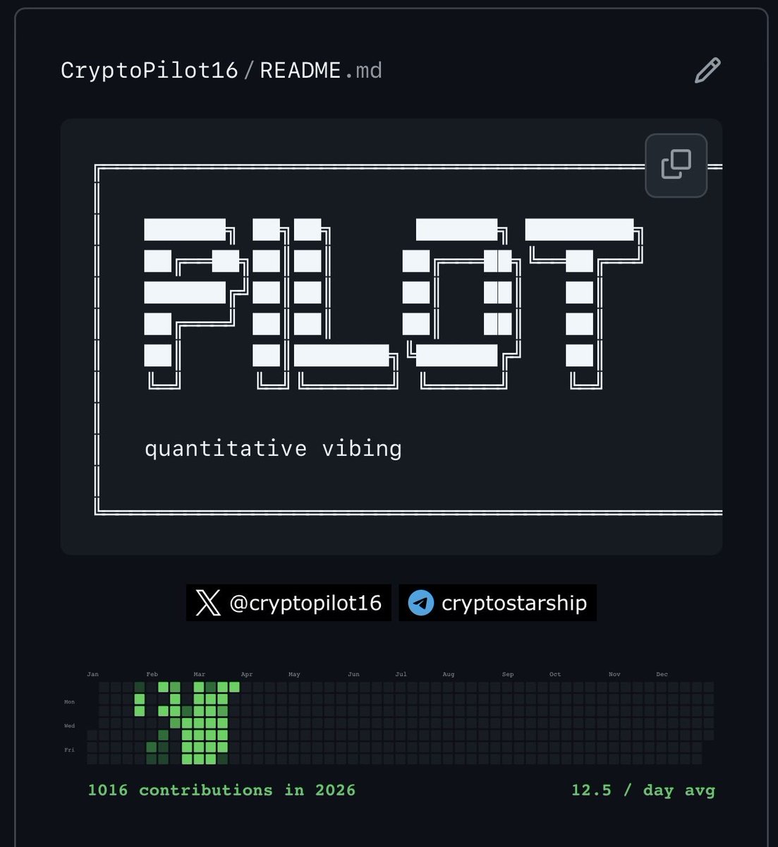 Vibe check 

github.com/CryptoPilot16