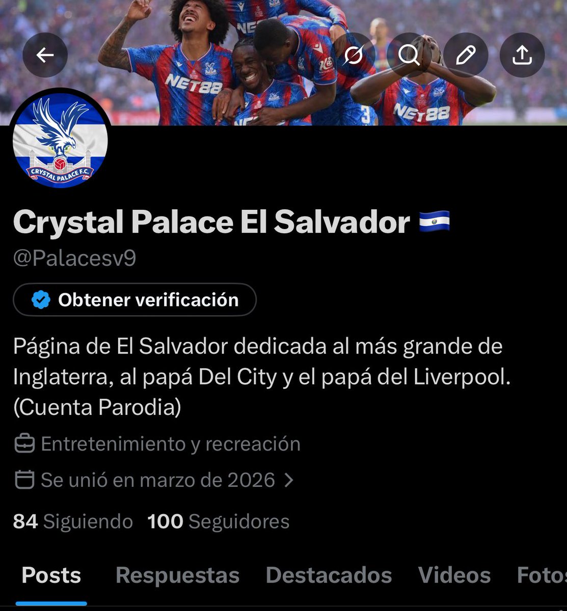 Crystal Palace El Salvador 🇸🇻 tweet media