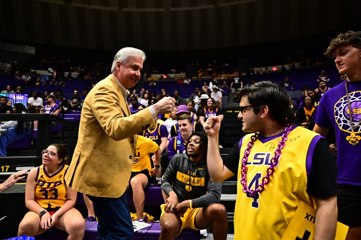 LSU President Dr. Wade Rousse tweet media