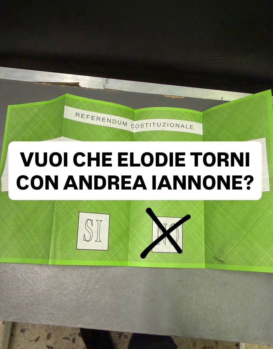 gabrieleYesAnd's tweet photo. votate NO! https://t.co/YrQt3cj84N