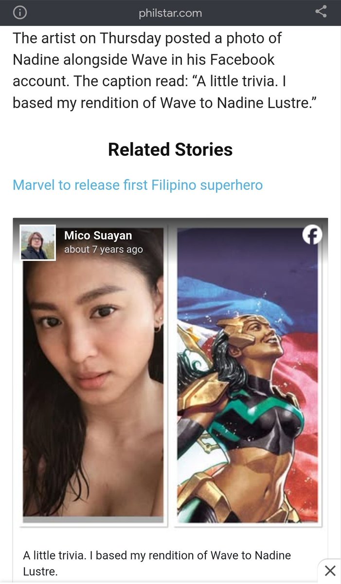 glendyglant's tweet photo. @UpToTASK Wasnt this already rumored at one point back in 22 or 23? Can't see anyone except Nadine Lustre bc why not get the actress who the artist based it out of and she a surfer surfer.. 👀 https://t.co/1e5gbMr73u