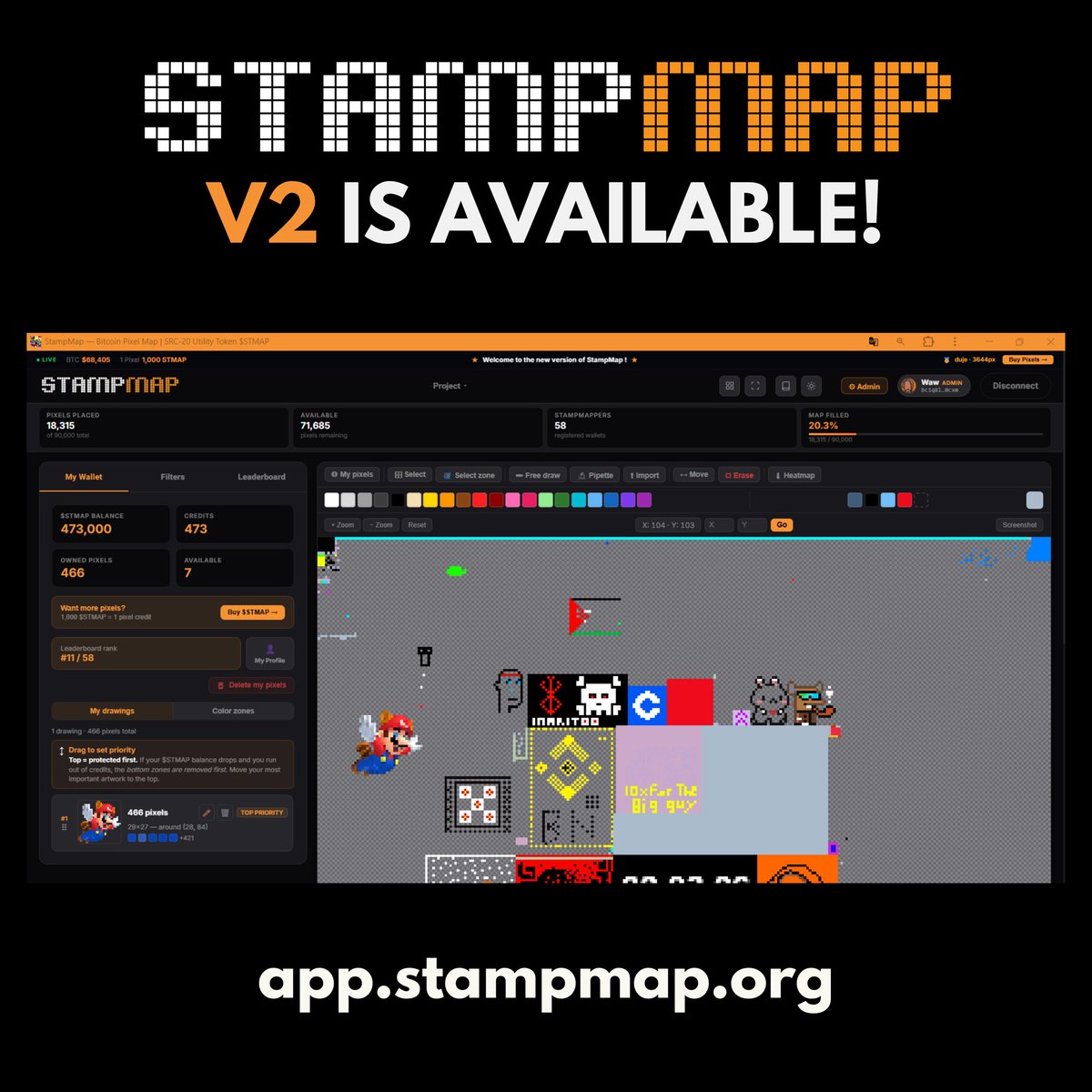 StampMap $STMAP tweet media