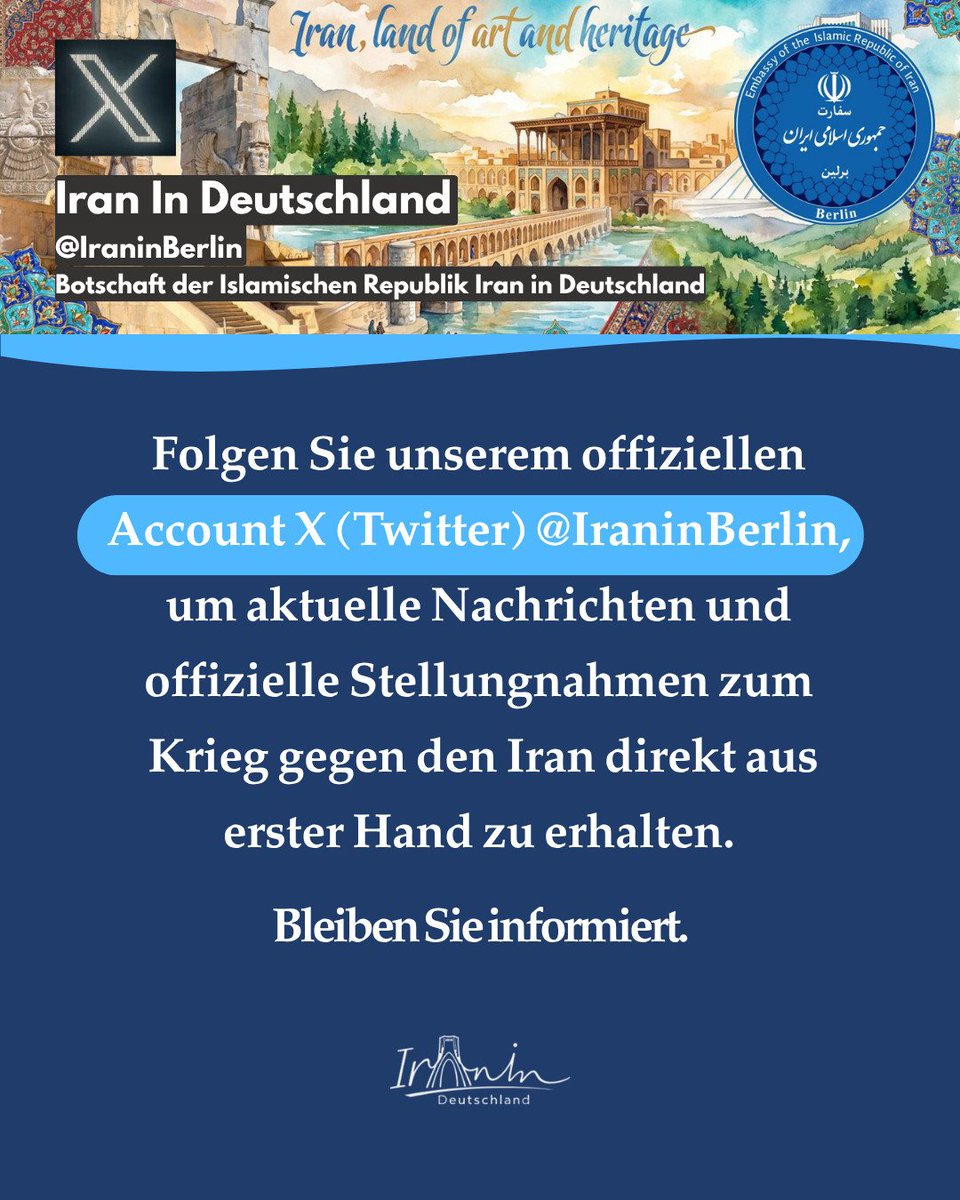 Iran In Deutschland tweet media