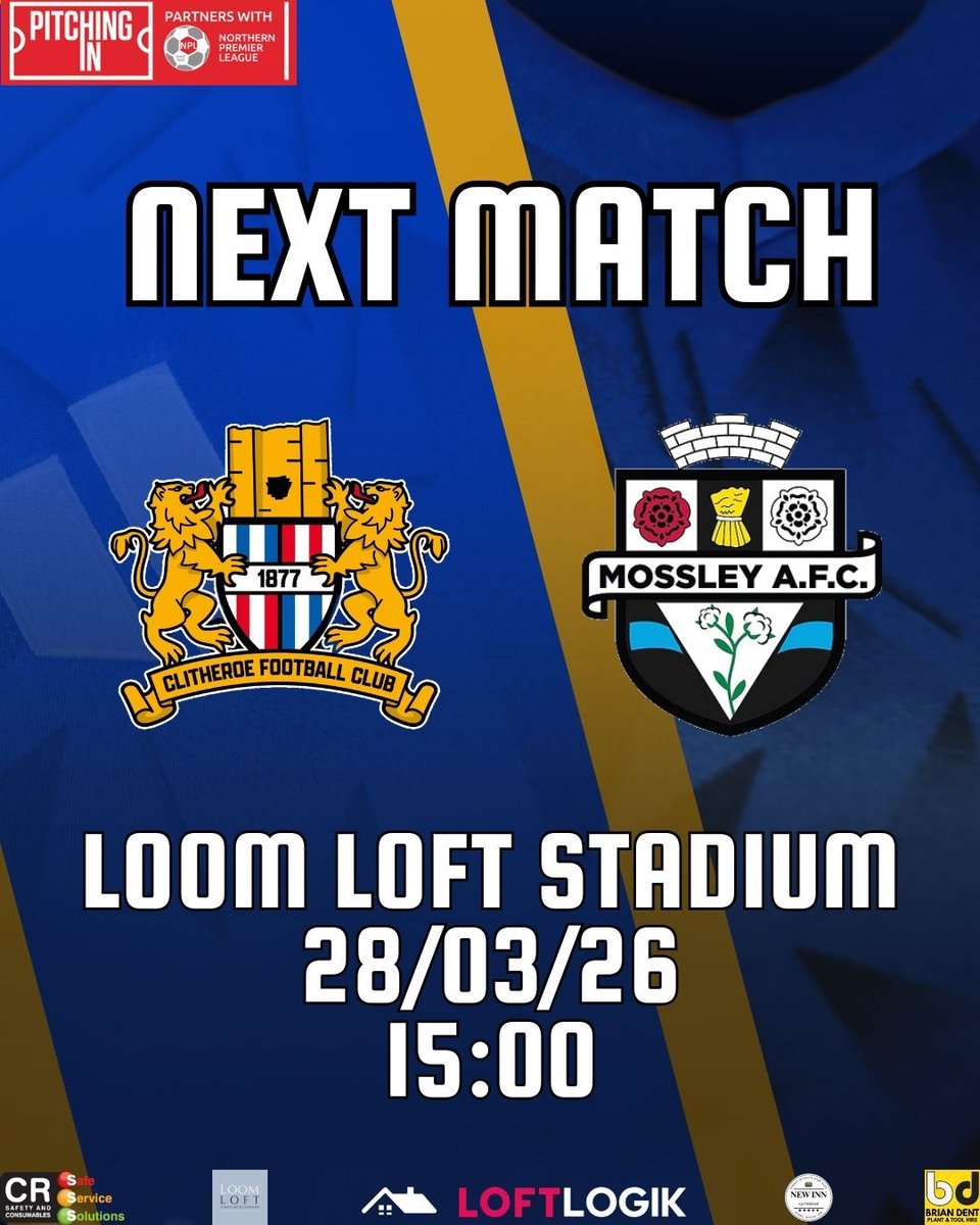Clitheroe FC tweet media