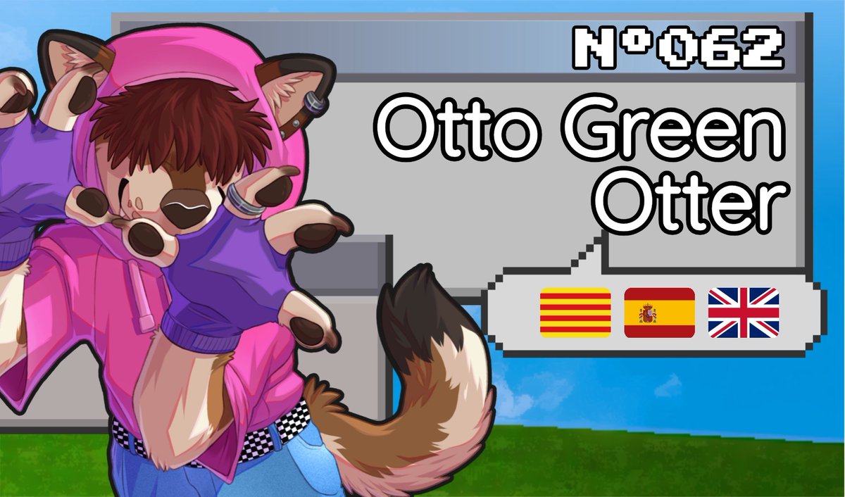 OTTO la nutria verde ➡️ Ibercon tweet media