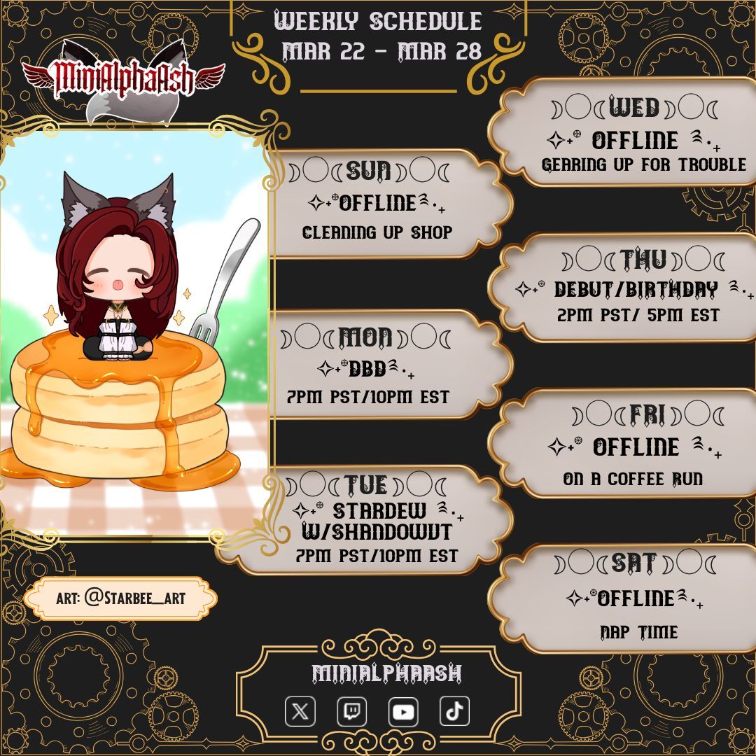 MiniAlphaAsh 🌕🩸「 ✦ Mystic Misfit ✦ 」 tweet media