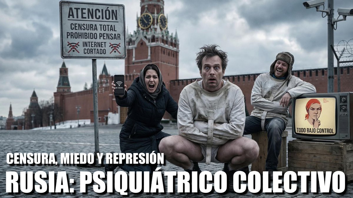 EsteparioTotal's tweet photo. A las 20:30 os espero en 'Crónicas de la estepa rusa' https://t.co/CKXSjN22Pq con los rusitos de a pie al borde de un ataque de nervios y el kremlin bloqueando, prohibiendo... y matando... vacas. ¡Retuitea, deja un like y un comentario... que me ayudas! https://t.co/ya2hChaL1F