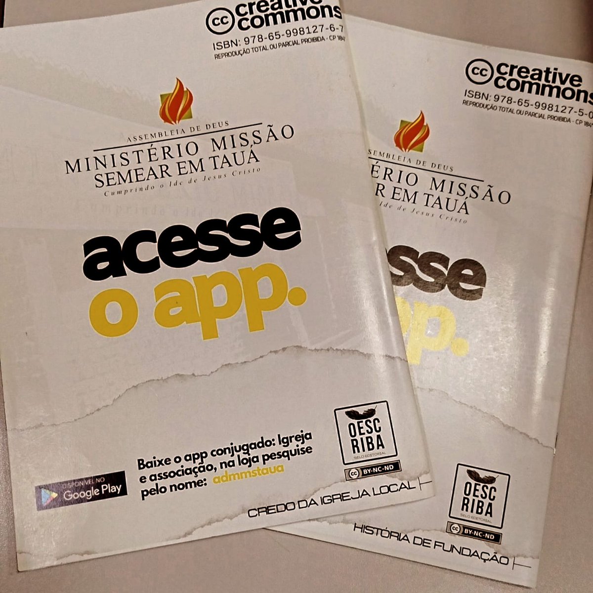 ADMMSTaua's tweet photo. Revista institucional da Igreja admmstaua e da Associação Cristã Semear com o selo editorial: 
O ESCRIBA.

APOIE-NOS!

Faça uma uma DOAÇÃO para as nossas iniciativas: Sociais, Culturais e Educacionais.

PIX: CNPJ 32.596.279/0001-04
Associação Cristã Semear 

At.te,
Administrativo https://t.co/DYPeKPa1MX
