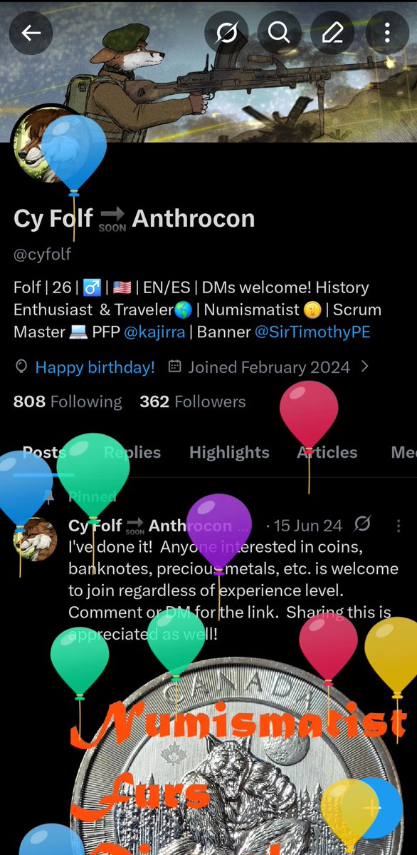 Cy Folf 🔜 Anthrocon tweet media