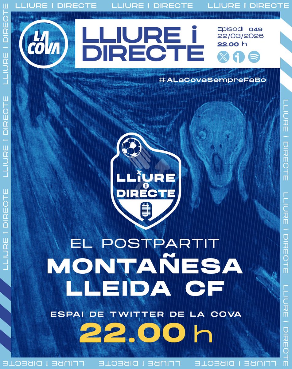 La Cova 🎙️💙 tweet media
