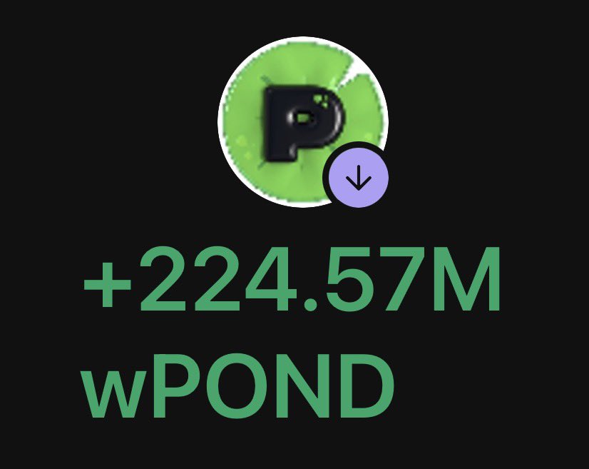 vbart0x's tweet photo. N O T   R E A L

🤫

$wPOND https://t.co/71m67WfqL2