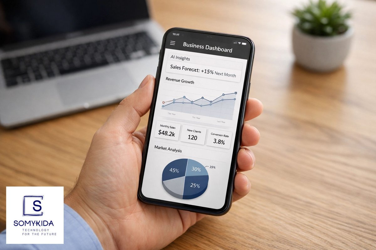 KeeanoMartin's tweet image. It's 2026. Is your mobile app a powerhouse or digital shelfware? 📱 If it's not closing sales or streamlining ops, it's time for an upgrade. Somykida builds future-proof apps that actually transform businesses. #MobileAppDev #AI #Somykida #Innovation