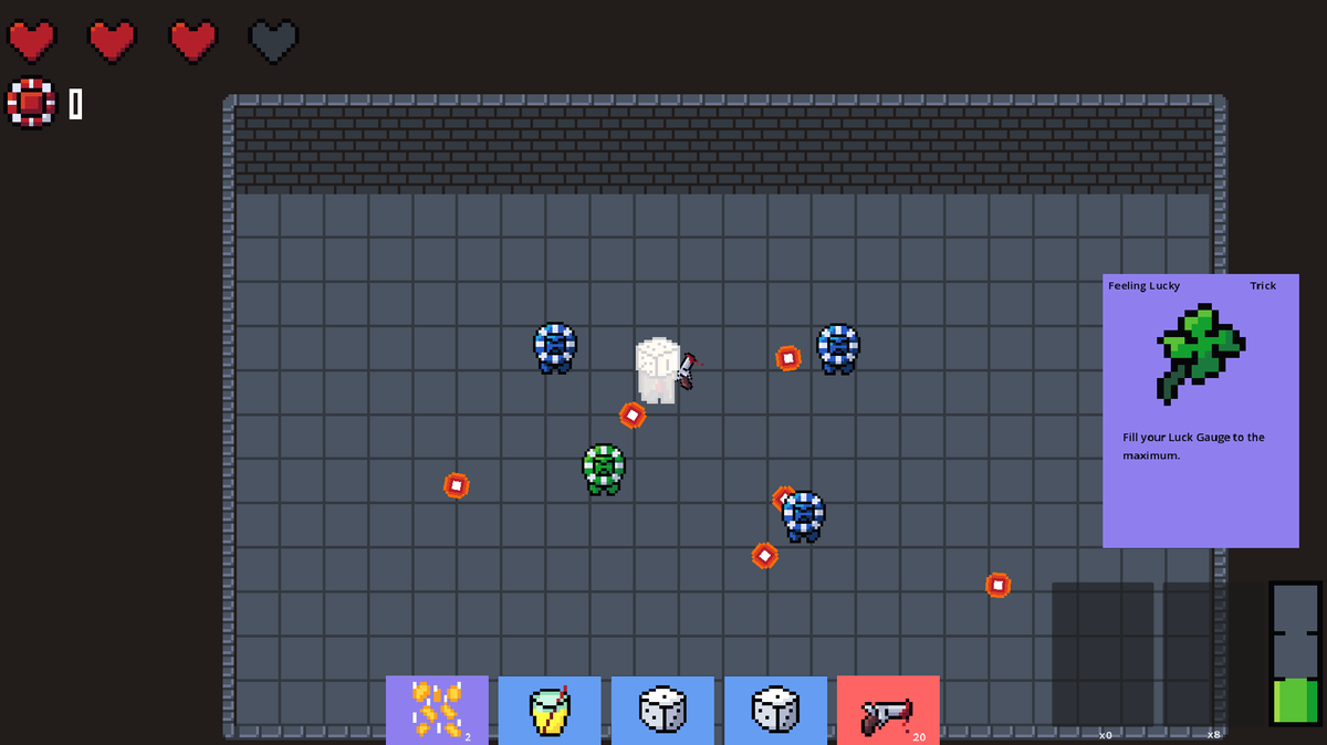 CrossCaosGames's tweet photo. The game 2 months ago VS now

Glad to see what it has become!

#screenshotsaturday #godotengine #roguelike #deckbuilder https://t.co/gYmAyxGSxk