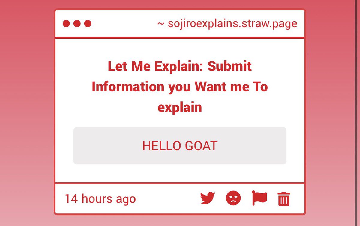 Sojiro Explains tweet media