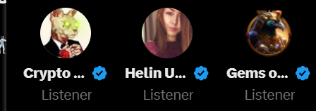 legends on the space 
<a href="/crypto_bitlord7/">Crypto Bitlord</a> <a href="/beautyofhelin/">Helin ULKER</a> <a href="/GemsofRa/">Gems of Ra</a> 

$notgay #notgaymeme