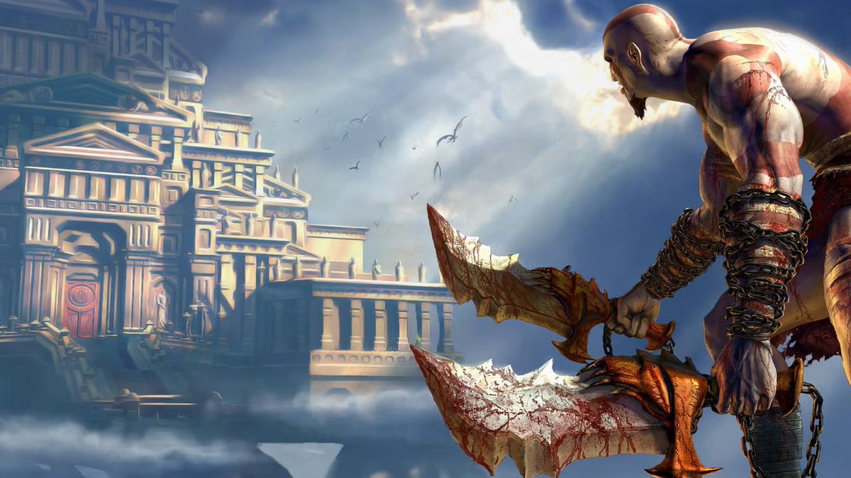 MidChronicler's tweet photo. Happy 21st to God of War! 🥳 https://t.co/QUo1qccdtO