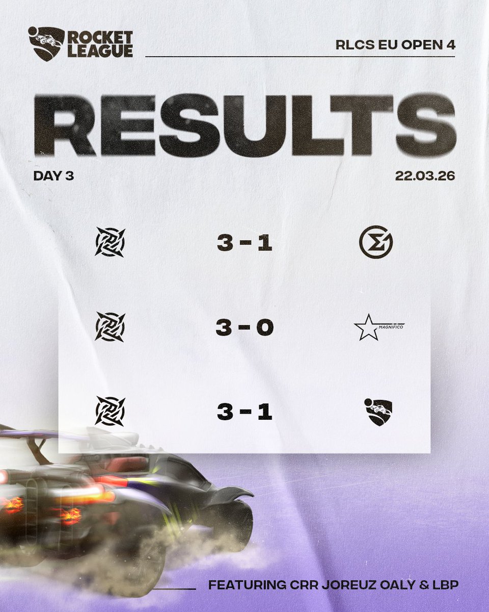 NIP Rocket League tweet media