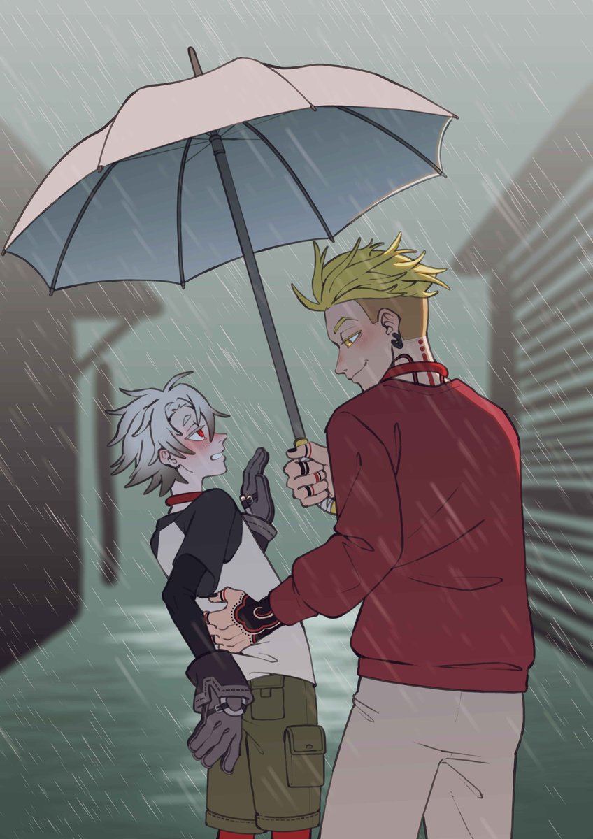 Trash isn't the only type of rain you need to look out for ☂️🐺