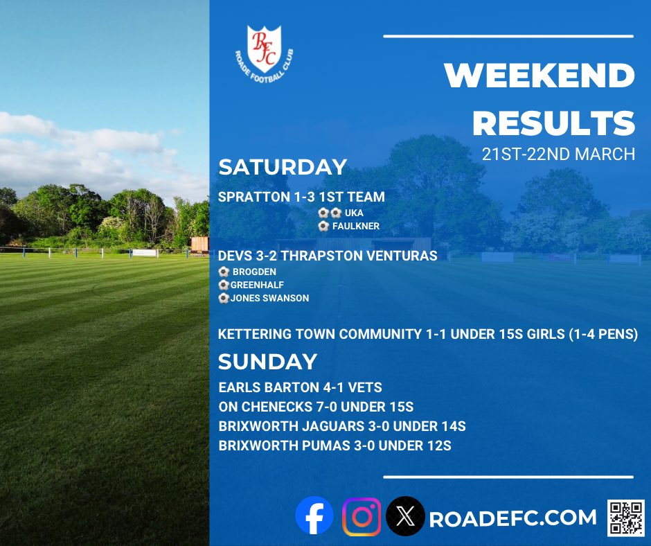 Roade Football Club tweet media