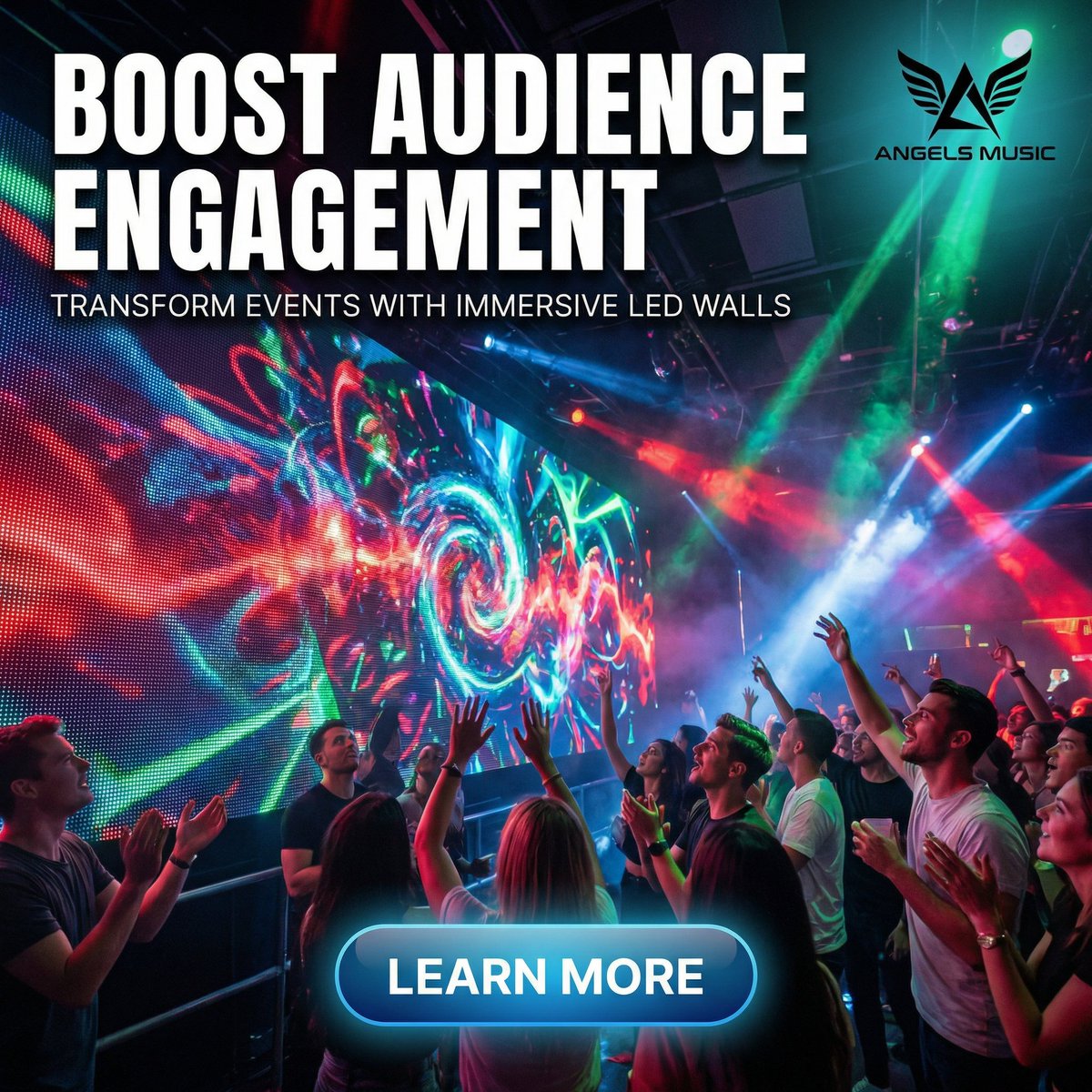 angelsmusicpros's tweet photo. LED screen walls captivate audiences by delivering vibrant visuals and interactive experiences. 🎨✨  
Connecting events with immersive content boosts engagement and retention.

#AngelsMusicProductions #audiovisual #EventEntertainment #DJServices #AVRentals #PhotoBoothFun https://t.co/hmDiwQkXAy
