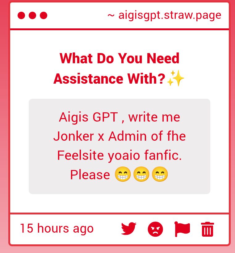 Aigis Analyzes tweet media